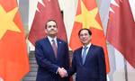 Bộ trưởng Ngoại giao Bùi Thanh Sơn tiếp Phó Thủ tướng, Bộ trưởng Ngoại giao Qatar Sheikh Mohammed bin Abdulrahman Al-Thani. (Ảnh: Mofa)
