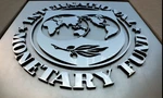 Logo của IMF. (Ảnh: Reuters)