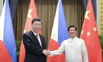 Tổng thống Philippines Ferdinand Marcos Jnr trong dịp gặp Chủ tịch Trung Quốc Tập Cận Bình tại Bangkok