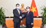 Bộ trưởng Bùi Thanh Sơn tiếp Đại sứ Mỹ Marc Knapper. (Ảnh: Mofa)