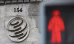 Logo của WTO tại Thuỵ Sĩ. (Ảnh: Reuters)