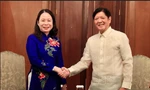 Phó Chủ tịch nước Võ Thị Ánh Xuân trong cuộc hội kiến tân Tổng thống Philippines. (Ảnh: Mofa)