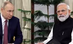 Thủ tướng Ấn Độ Narendra Modi (trái) vừa có cuộc điện đàm với Tổng thống Nga Vladimir Putin và kêu gọi chấm dứt bạo lực ngay lập tức. (Ảnh: ANI)