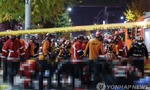 Vụ giẫm đạp xảy ra trong đêm 29/10 ở Itaewon. (Ảnh: Yonhap)