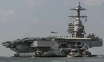 Tàu sân bay Mỹ USS Gerald R. Ford lên đường tập trận sau nhiều trục trặc