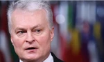 Tổng thống Lithuania Gitanas Nauseda. (Ảnh: AP)
