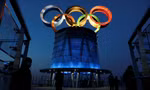Biểu tượng của Olympic ở Bắc Kinh. (Ảnh: Reuters)