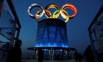 Biểu tượng của Olympic ở Bắc Kinh. (Ảnh: Reuters)