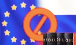 Một số nước thành viên EU chưa thể áp dụng ngay chính sách dừng nhập khẩu dầu mỏ từ Nga. (Đồ hoạ: Reuters)