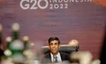 Thủ tướng Anh Rishi Sunak dự thượng đỉnh G20 tại Indonesia. (Ảnh: Reuters)
