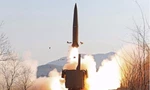 Một vụ phóng tên lửa của Triều Tiên