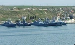 Các tàu chiến của Nga ở Vịnh Sevastopol