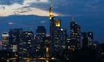 Khu trụ sở của các ngân hàng ở Frankfurt. (Ảnh: Reuters)