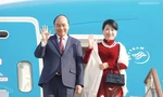 Chủ tịch nước Nguyễn Xuân Phúc và Phu nhân. (Ảnh: VGP)