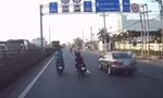 Hai nhóm thanh niên rượt chém nhau như phim xã hội đen trên đường 