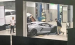Siêu xe kế nhiệm Lamborghini Aventador xuất hiện tại Hà Nội
