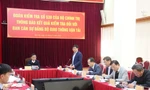 Đoàn kiểm tra của Bộ Chính trị làm việc với Bộ Giao thông vận tải