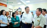 Tổng Bí thư Tô Lâm kiểm tra hoạt động của chính quyền địa phương 2 cấp ở Hà Nội