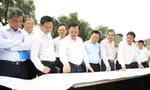 Bí thư Hà Nội kiểm tra, thúc tiến độ dự án đường Vành đai 1, đoạn Hoàng Cầu - Voi Phục