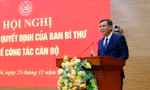 Công bố quyết định của Ban Bí thư về công tác cán bộ
