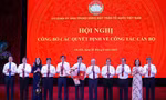 Công bố quyết định về công tác cán bộ tại Cơ quan Uỷ ban Trung ương MTTQ Việt Nam