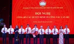 Công bố quyết định về công tác cán bộ tại Cơ quan Uỷ ban Trung ương MTTQ Việt Nam