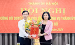 Ông Nguyễn Hoàng Sơn giữ chức Phó Trưởng ban Tuyên giáo Thành uỷ Hà Nội