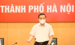 Chủ tịch UBND thành phố Hà Nội Chu Ngọc Anh phát biểu tại cuộc họp