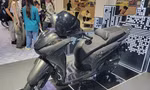 Xế độ Honda SH 350i Dark Gray của thợ Việt nổi bật tại VMS 2024