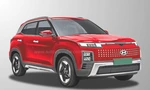 Hyundai Creta phiên bản chạy điện chuẩn bị được ra mắt