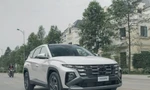 Lộ ảnh Hyundai Tucson 2024 chạy thử tại Việt Nam