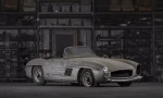 Xế cổ Mercedes 300SL hư hỏng nặng được đấu giá cao bất ngờ
