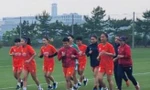 Đội tuyển nữ Việt Nam đến Nhật Bản, tập buổi đầu tiên làm quen sân