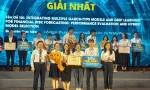 Nhóm sinh viên trường ĐH Quốc tế chinh phục giải cao tại cuộc thi 'Olympic Kinh tế lượng và ứng dụng'