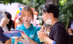 Thí sinh tại ngày hội tư vấn đăng ký nguyện vọng xét tuyển đại học tháng 7 vừa qua. Ảnh: Mạnh Thắng