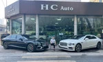 Hai siêu xe Bentley Flying Spur V8 được Cục trưởng Hải quan Hà Nam Ninh cấp cho 2 DN, sau đó về showroom HC Auto ở Hà Nội bán. Nguồn: facebook Nguyen Việt Anh (HC Auto)