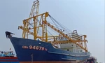 Tàu 67 của ngư dân Quảng Nam nằm bờ