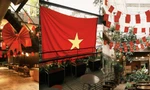 TP.HCM: Ghé những quán cà phê rực rỡ màu cờ, điểm check-in ấn tượng dịp nghỉ lễ