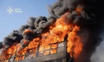 Tên lửa và máy bay không người lái tấn công Ukraine