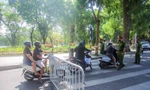 Cận cảnh Hà Nội triển khai kiểm tra giấy tờ người dân lưu thông trên đường