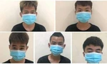 Nhóm cướp thiếu niên vừa bị công an Ninh Bình bắt giữ - Ảnh: CANB