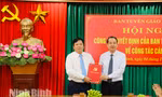 Công bố quyết định của Ban Thường vụ Tỉnh ủy Ninh Bình về công tác cán bộ