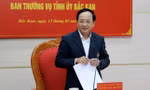 Đoàn kiểm tra của Bộ Chính trị làm việc với Ban Thường vụ Tỉnh ủy Bắc Kạn
