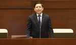 Bộ trưởng GTVT Nguyễn Văn Thể thấy 'rất may mắn' được Quốc hội chọn để chất vấn
