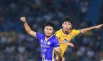 SLNA sẽ tiếp tục là thách thức với CLB Hà Nội trong cuộc đua vô địch Night Wolf V-League 2022. ảnh: Anh Tú