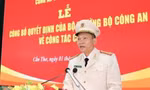 Công bố quyết định của Bộ trưởng Bộ Công an về công tác cán bộ tại Cần Thơ