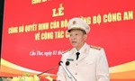 Công bố quyết định của Bộ trưởng Bộ Công an về công tác cán bộ tại Cần Thơ
