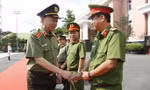 Đại tướng Tô Lâm thăm và làm việc tại công an tỉnh Bình Dương