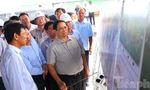 Thủ tướng Phạm Minh Chính kiểm tra dự án cao tốc Châu Đốc – Cần Thơ – Sóc Trăng
