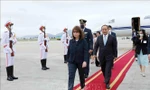 Tổng thống Hy Lạp tới Hà Nội, bắt đầu thăm chính thức Việt Nam